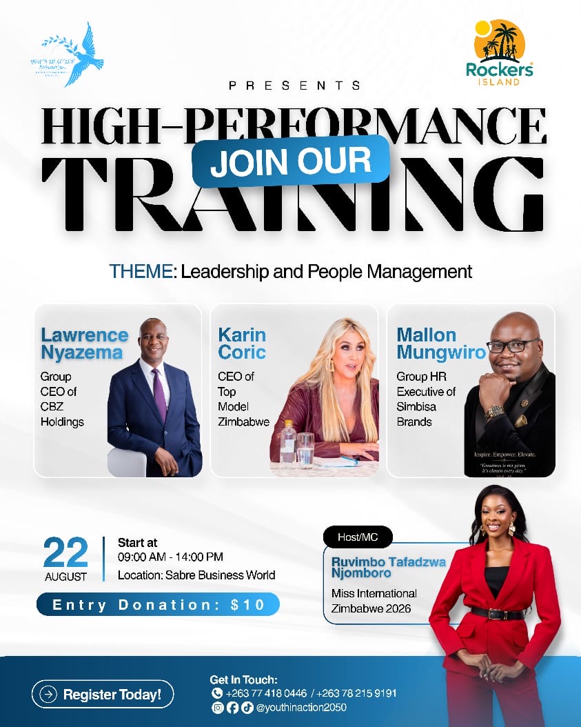 Leadership & People Management High-Performance Training event flyer